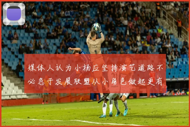 媒体人认为小杨应坚持演艺道路不必急于发展联盟从小角色做起更有前途